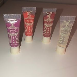 *NWOT* Benefit Mini Lip Glosses Set (4)
